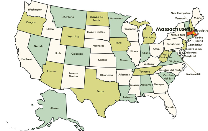 Где находится бостон. Штат Массачусетс на карте США. Штат Массачусетс на карте Америки на русском. Штат Массачусетс США на карте США. Бостон штат Массачусетс на карте США.
