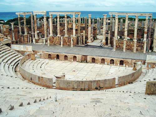 Teatro romano de Leptis Magna