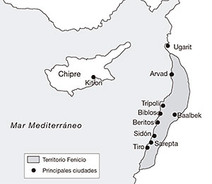 fenicios-mapa-ciudades-mediterraneo-oriental